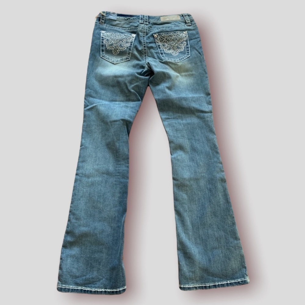 SEVEN 7 size 8 Women’s Blue Bootcut Denim Jeans - Picture 3 of 16